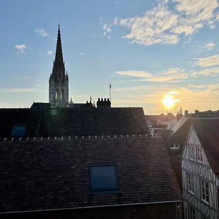 Le 1731, Coeur D'histoire, Superbe Duplex Appartement Rouen